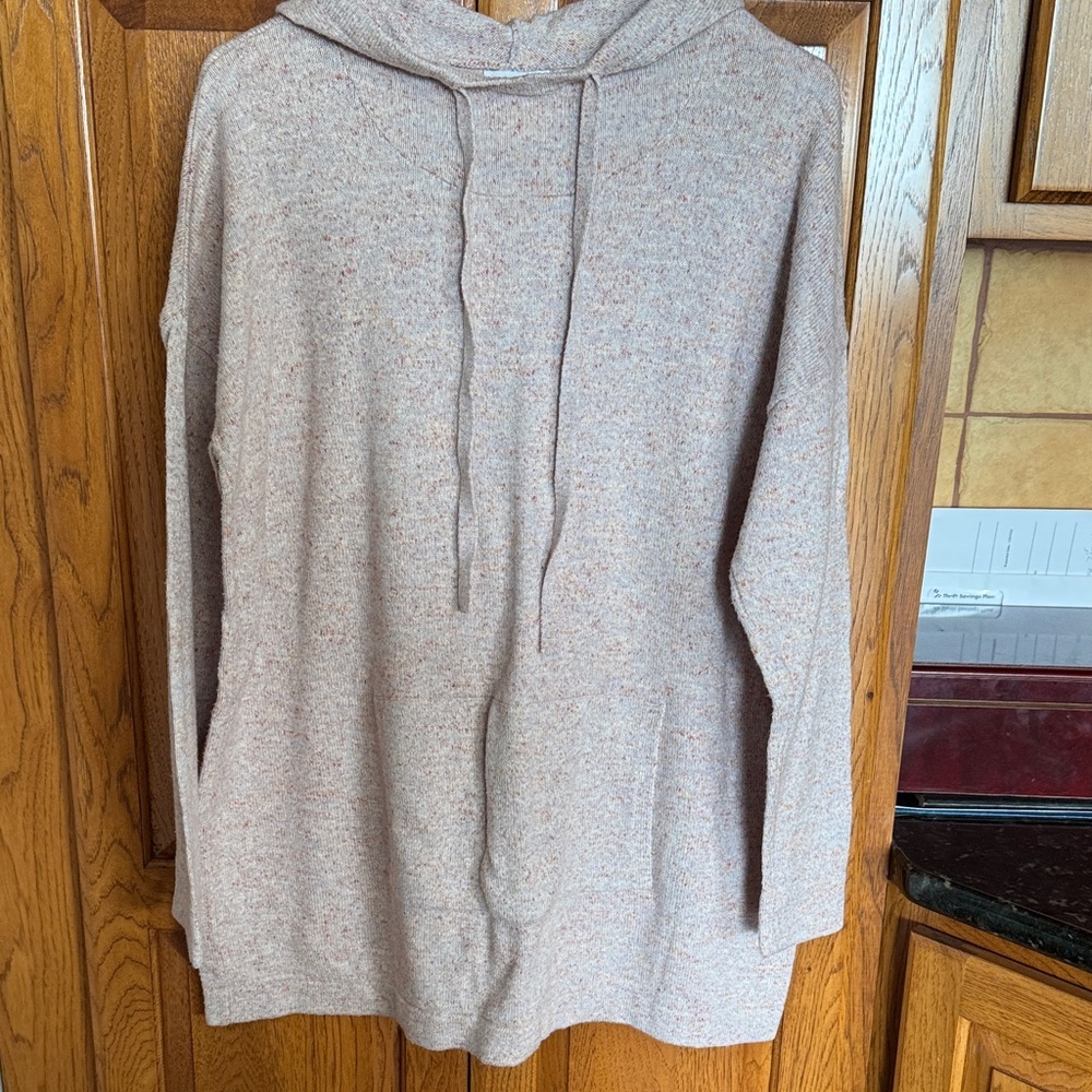 J. Jill Tan Hooded Sweater